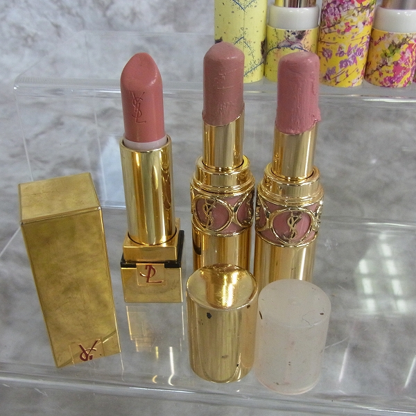 サンローラン/Paul & JOE/ジバンシイ 口紅/チーク/フェイスパウダー等 15点↑セット /UP6