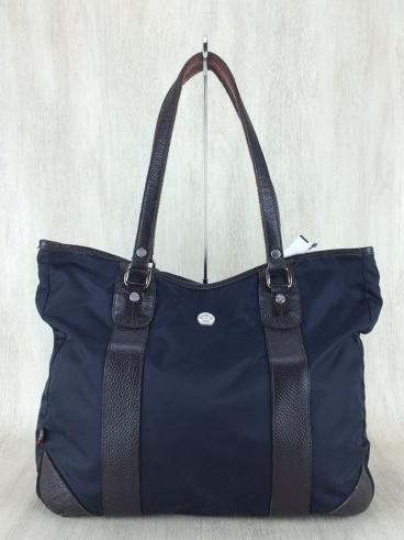 Orobianco◆トートバッグ/ナイロン/NVY