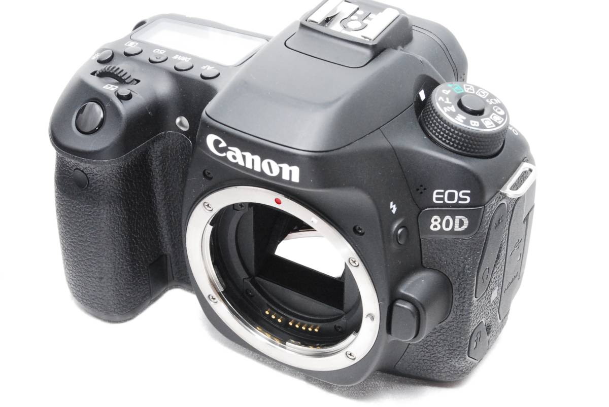 ☆極美品☆Canon キャノン EOS 80D Wズーム 単焦点 3本セット