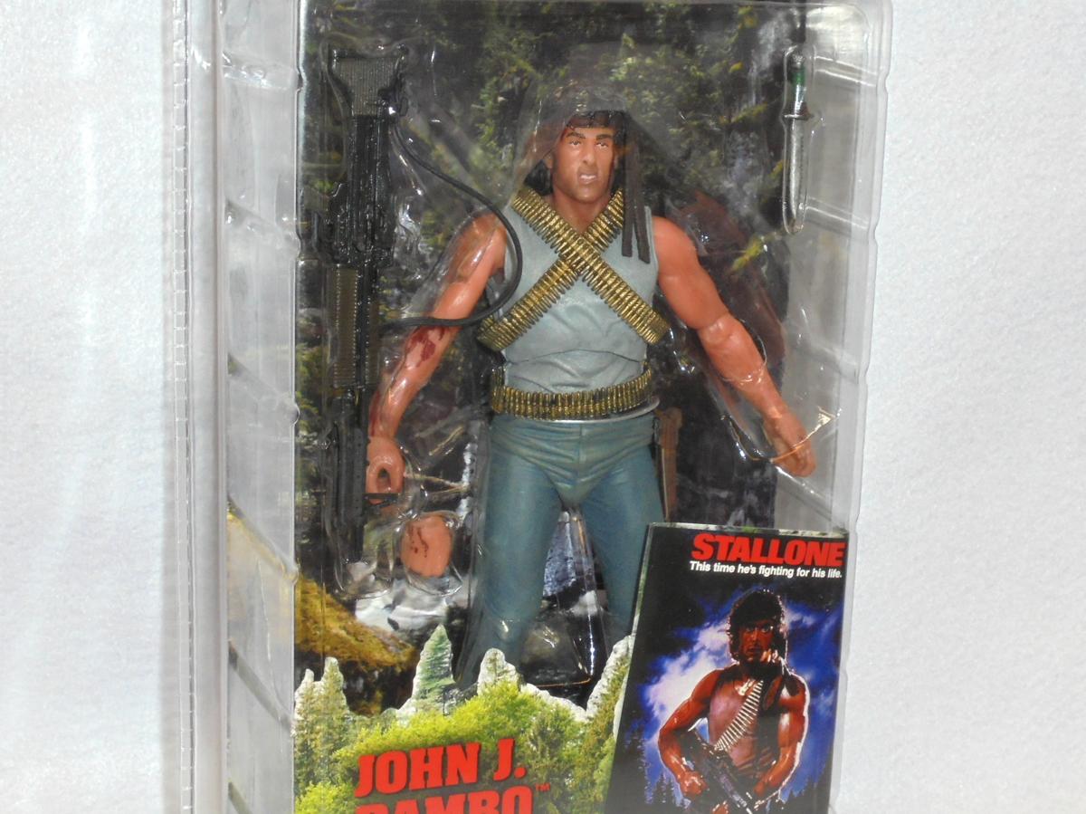 NECA ランボー RAMBO FIRST BLOOD 7インチ シルベスター・スタローン