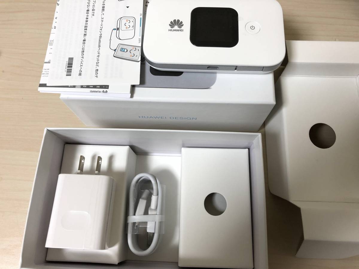 SIMフリー E5577 Huawei ファーウェイ SIMフリーHUAWEI E5577 ホワイト