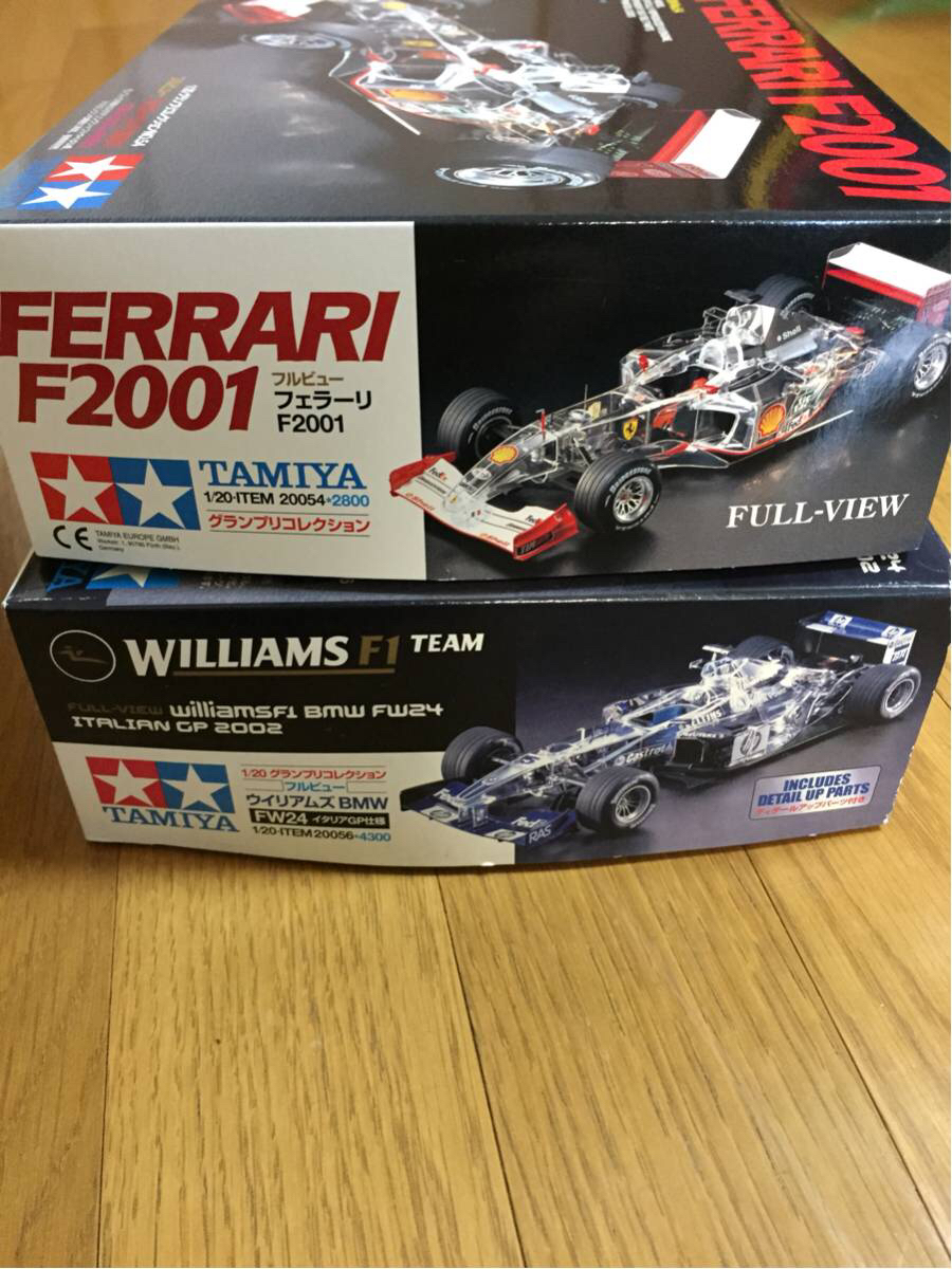 タミヤ 1/20 ウィリアムズ BMW FW24 (イタリアGP) フルビュー