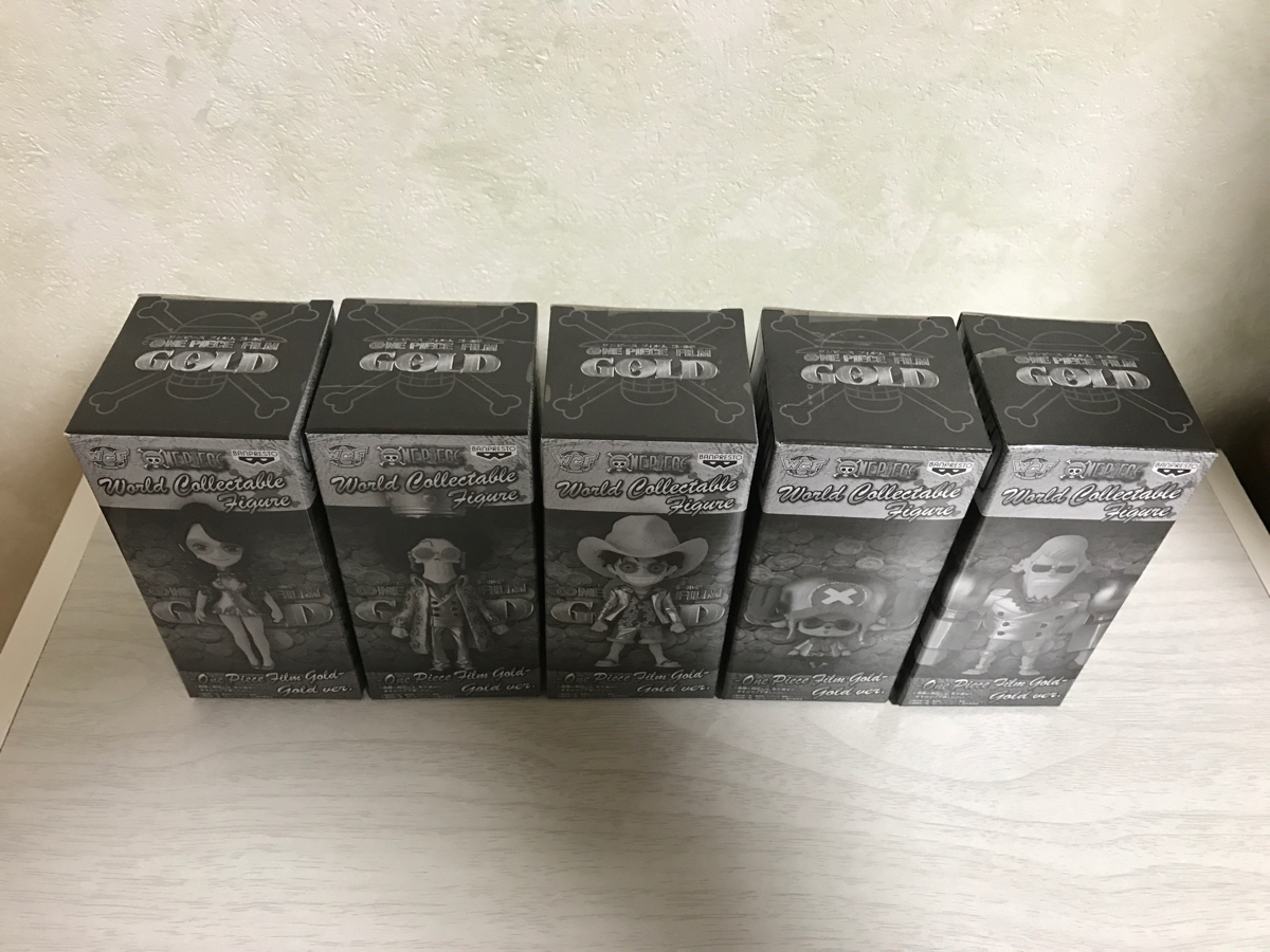 しゃしゃしゃ 500名限定 当選品 Bコース 全5種 未開封 ワンピース コレクタブル 劇場