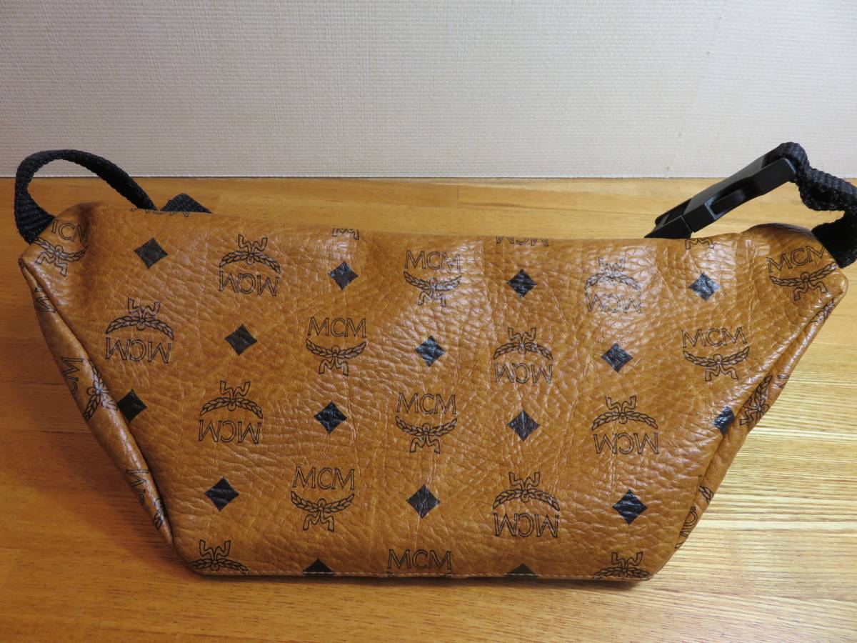 ♪美品♪ ☆MCM☆ エムシーエム ウエスト バッグ ブラウン