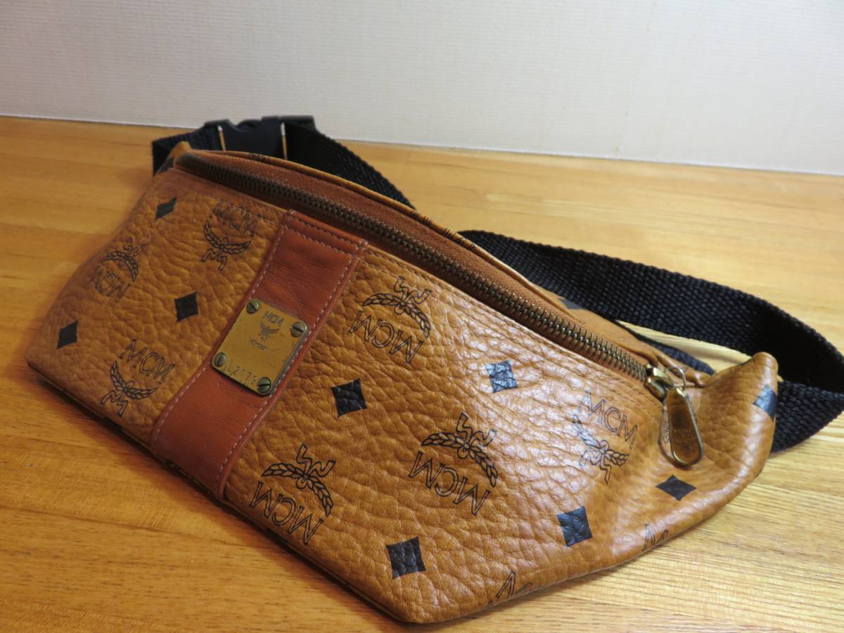 ♪美品♪ ☆MCM☆ エムシーエム ウエスト バッグ ブラウン