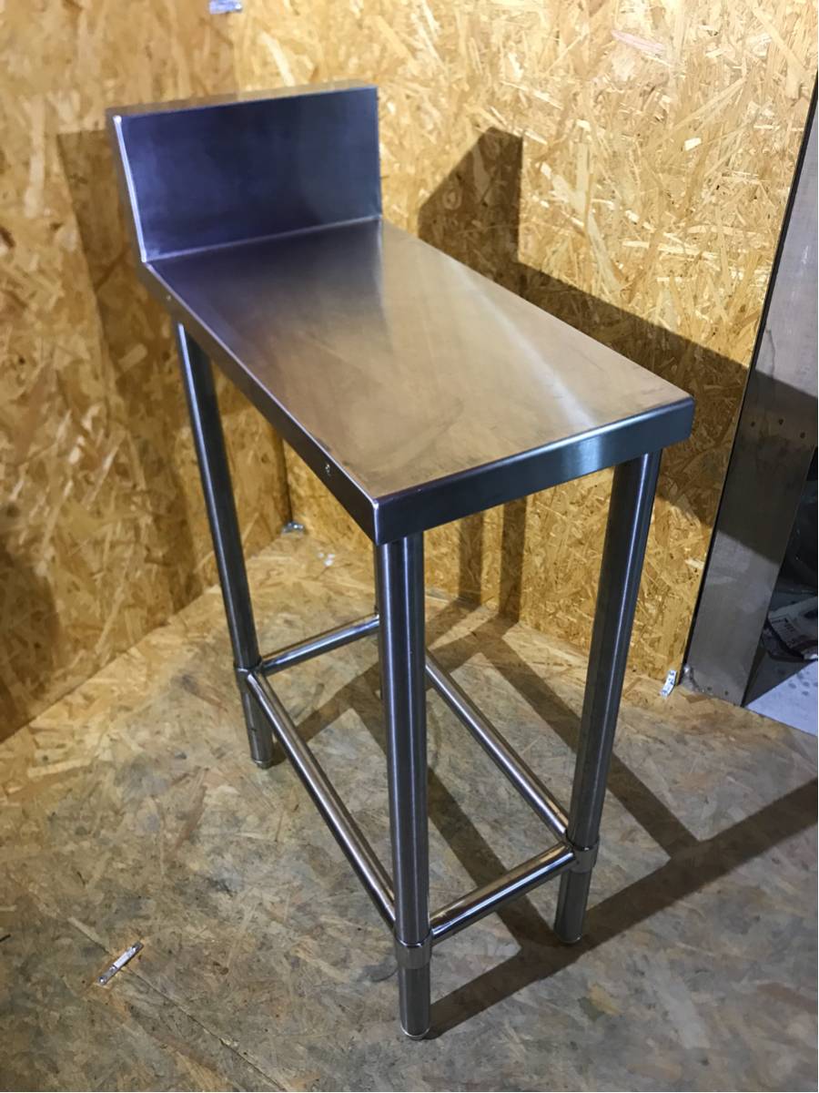 ★送料無料★ タニコー 美品 ステンレス 作業台 調理台 スキマ台 300×600×830 BG150×50 業務用