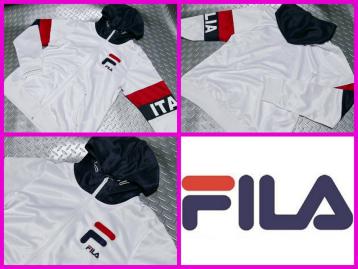 ●FA502★訳有り★FILA★フィラ★ITALIA フルジップパーカ★L★WT