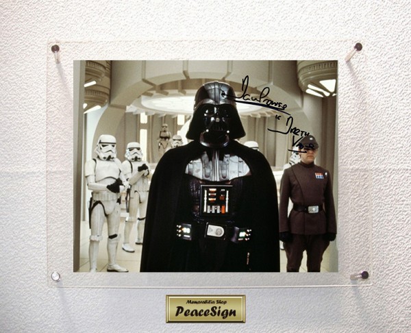 スター・ウォーズ ダース・ベイダー直筆サイン デヴィッド・プラウズ