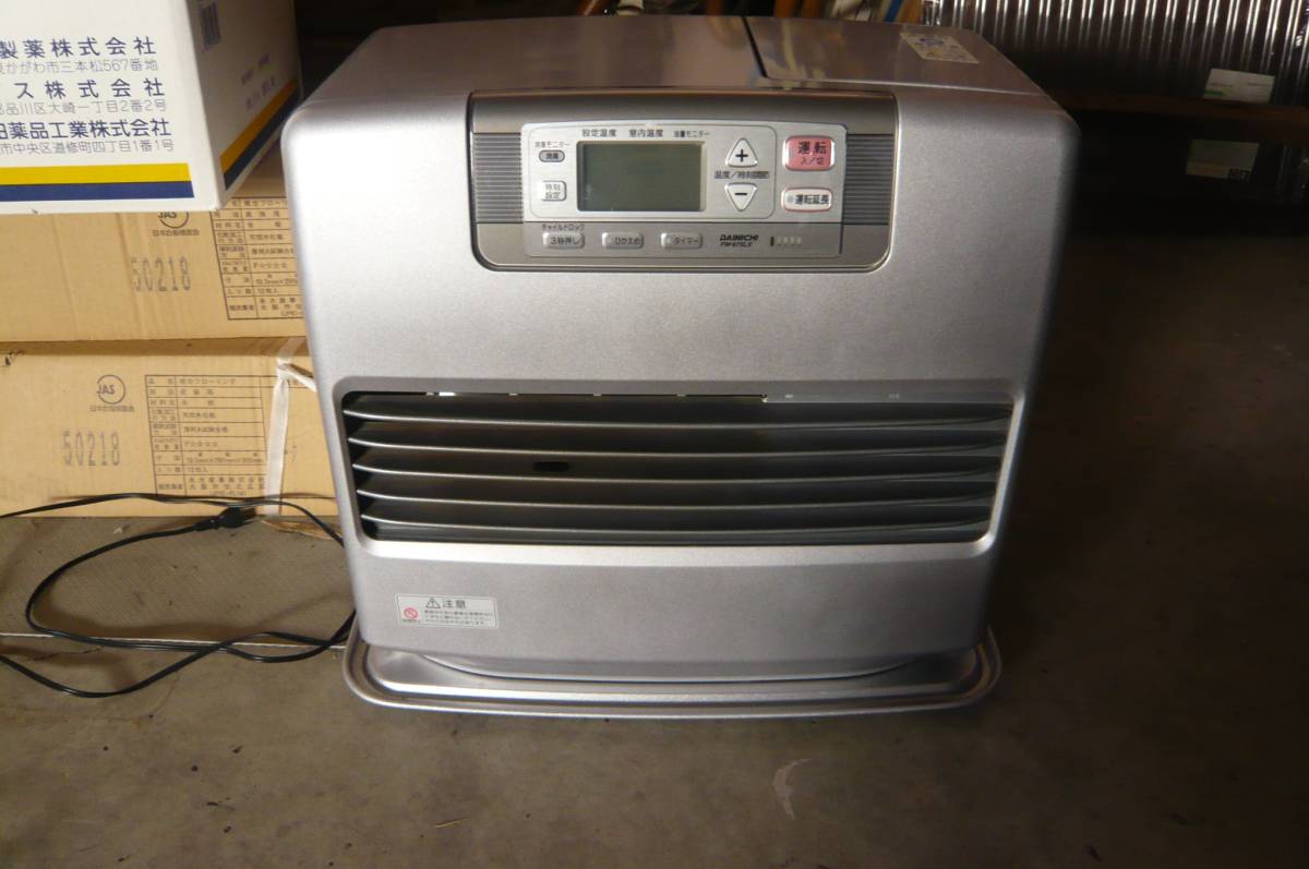 ダイニチブルーヒーター　FW-675LX　プラチナシルバー　動作品　木造１８畳　コンクリート２４畳