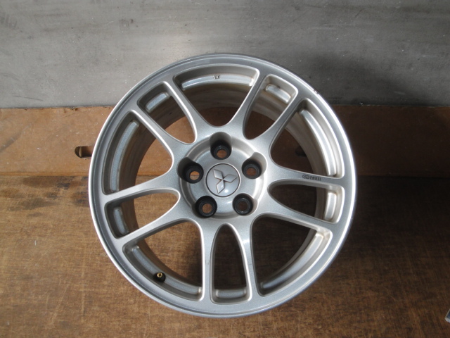 ランエボ9/CT9A/純正アルミ 17×8JJ +38/ 中古/1本/ENKEI エンケイ
