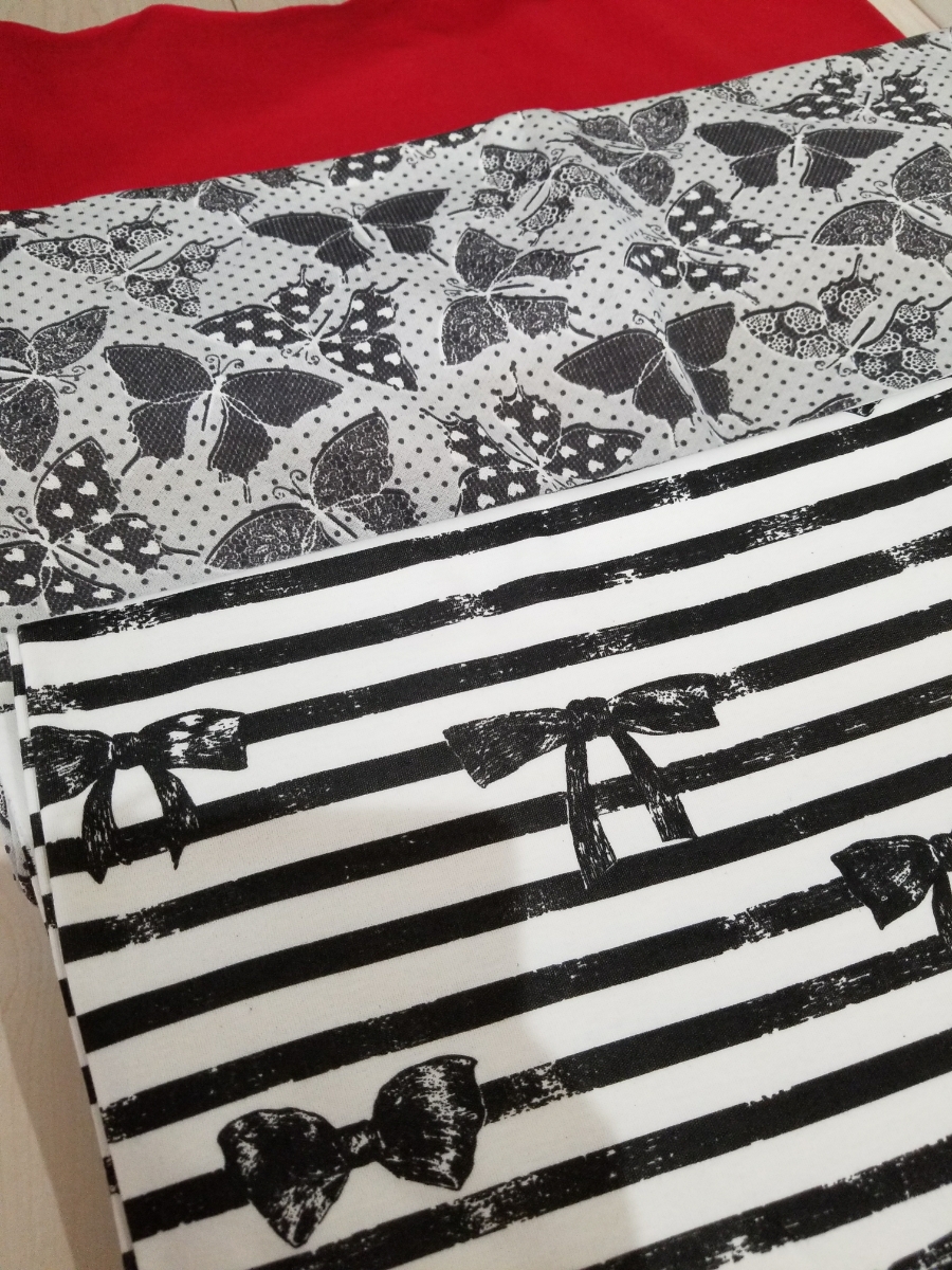 ニット生地☆puriri slowboat mocamocha 猫の隠れ家 セット 女の子 福箱 まとめ_2