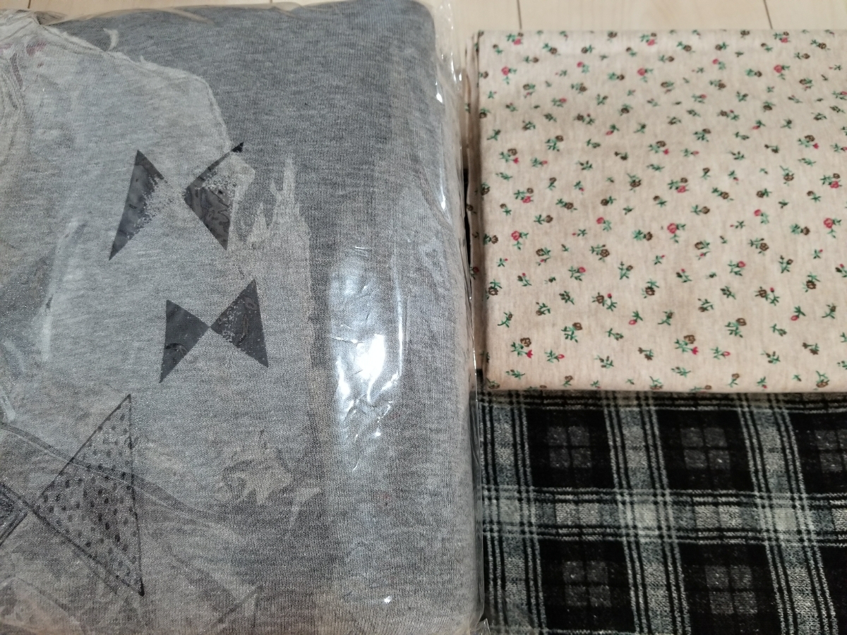 ニット生地☆puriri slowboat mocamocha 猫の隠れ家 セット 女の子 福箱 まとめ_3