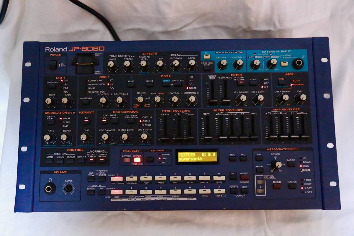 Roland JP-8080 シンセサイザー音源モジュール