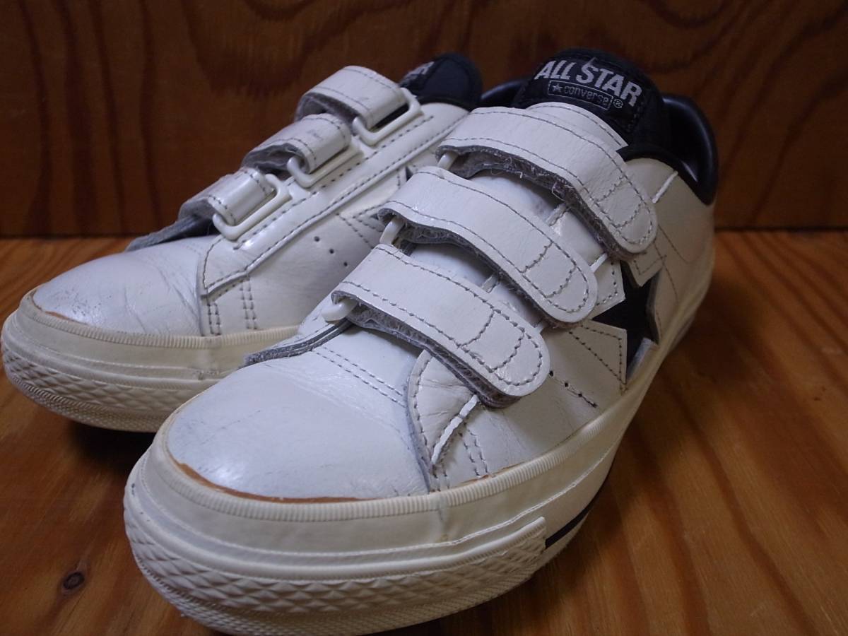 90s レア CONVERSE コンバース ONESTAR レザーワンスター ベルクロ 5 