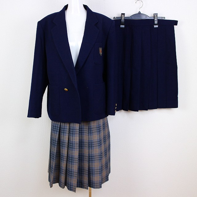 大きいサイズ ハナエモリ制服 学生服 女子 通学用 スクールウエア ブレザー プリーツスカート 鵠沼女子高校 上下3点セット 紺 Al3673 学生服 売買されたオークション情報 Yahooの商品情報をアーカイブ公開 オークファン Aucfan Com
