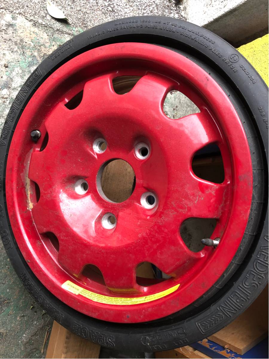 ポルシェ911(964)C2純正 スペアタイヤ