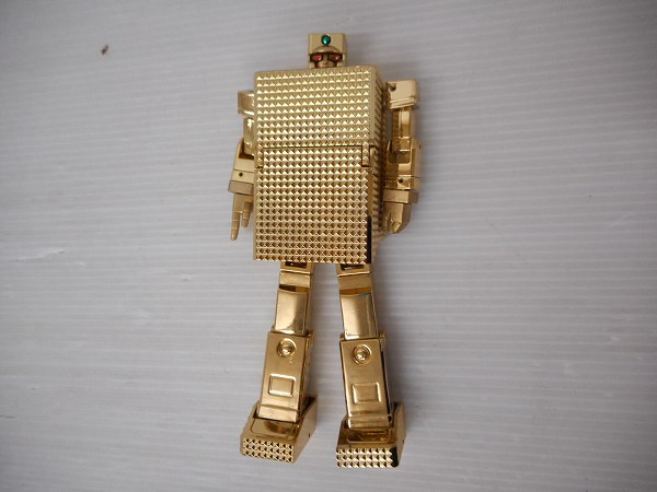 現状品 バンダイ 超合金 復刻版 ゴールドライタン/ 2006