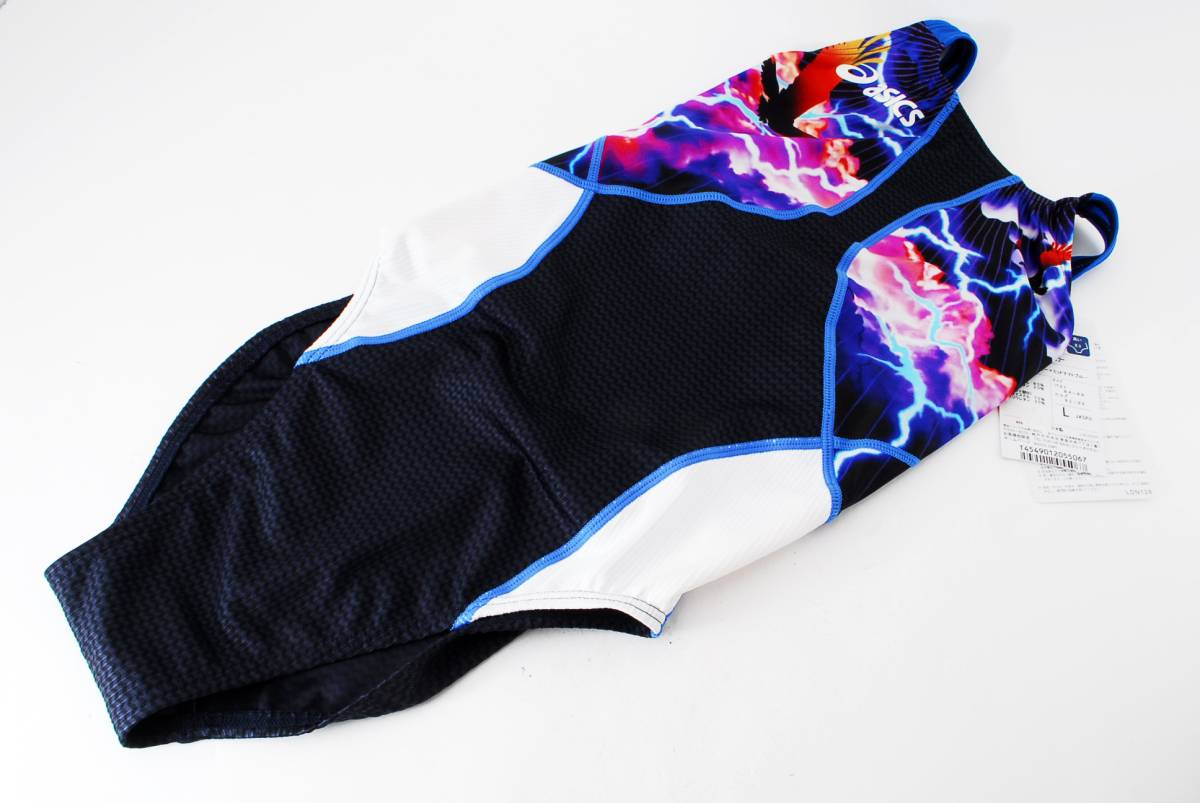 新品★アシックス★競泳水着★Lサイズ★ハイカット★ハイレグ★