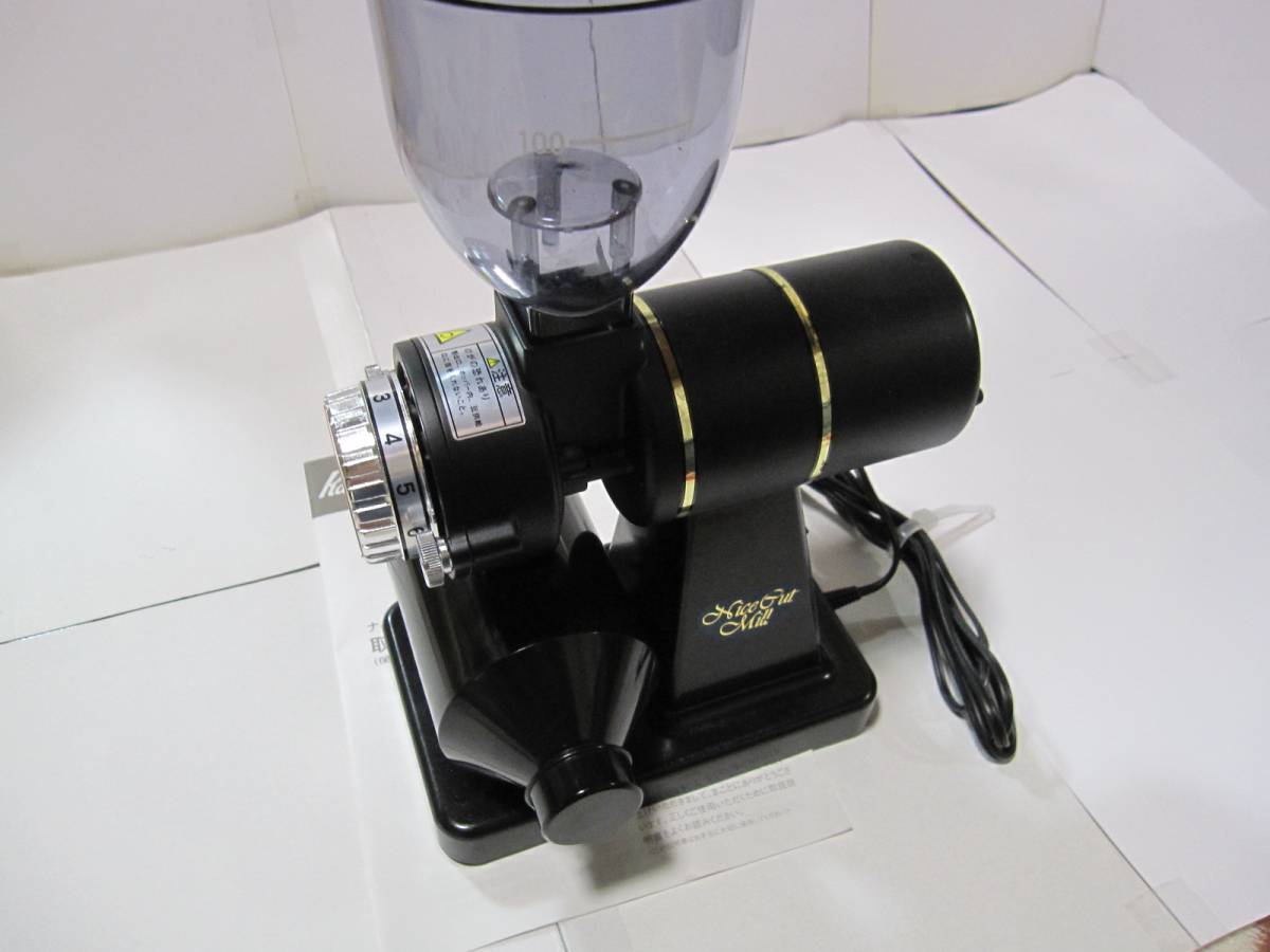 ネット通販安い ☆ カリタ ナイスカットミル 黒 KH－100 ☆
