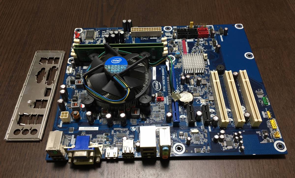 【PC部品セット】Intel DH55HC + core i5 680(3.60GHz) + Kingston DDR3(2GB*2)