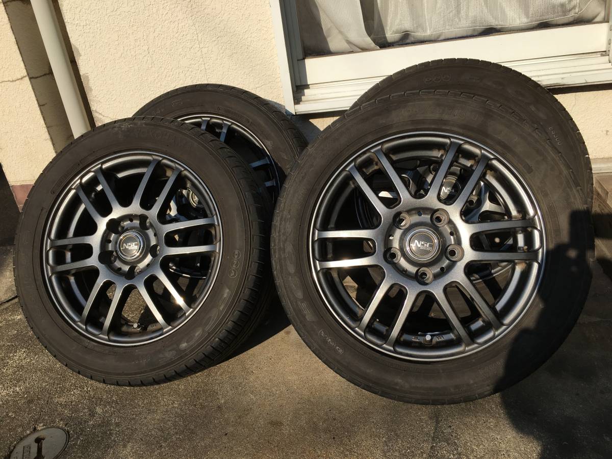 SSR マーク1 15インチ 5穴 114.3 5穴 114.3 195/55R15 引取り希望
