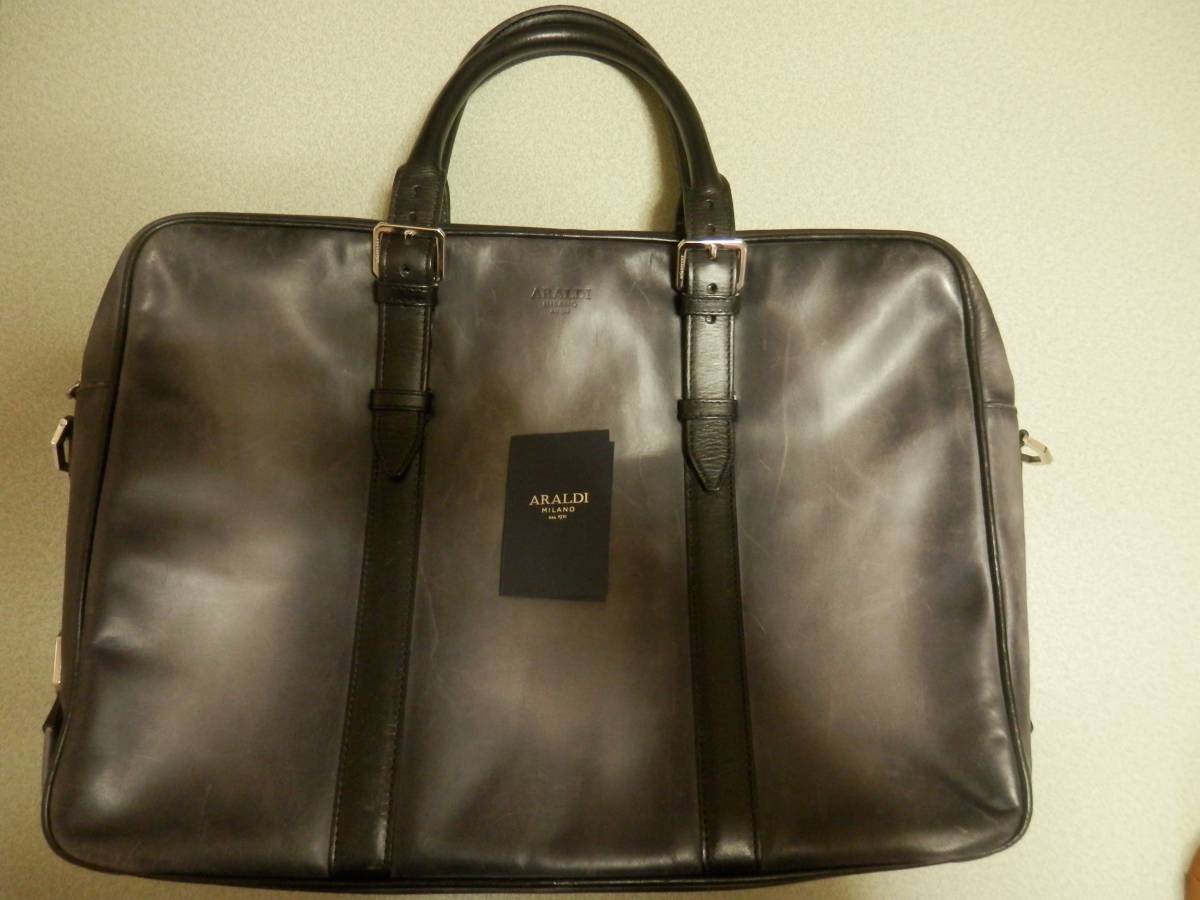 ARALDI 1930アラルディブリーフケースバッグ阪急別注 | TEAMLETZEBUERG.LU