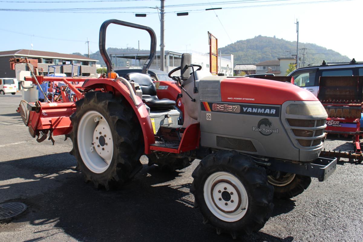 ヤンマー トラクター 27馬力 | RS27 - ヤンマ (株 屋根付き ⚙ 4WD 