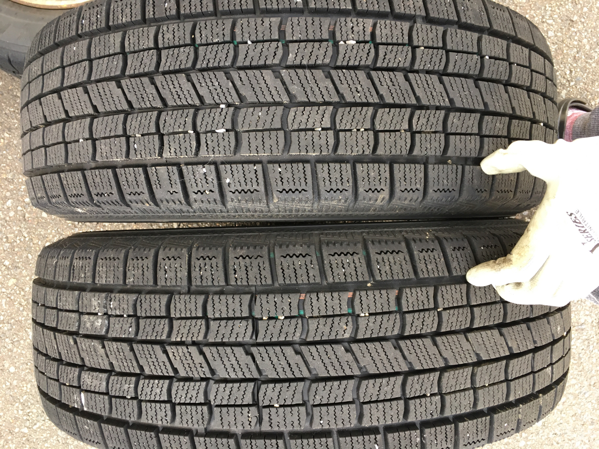 ナンカン 2012年製 195/65R15 スタッドレス ホイール付き 4本セット