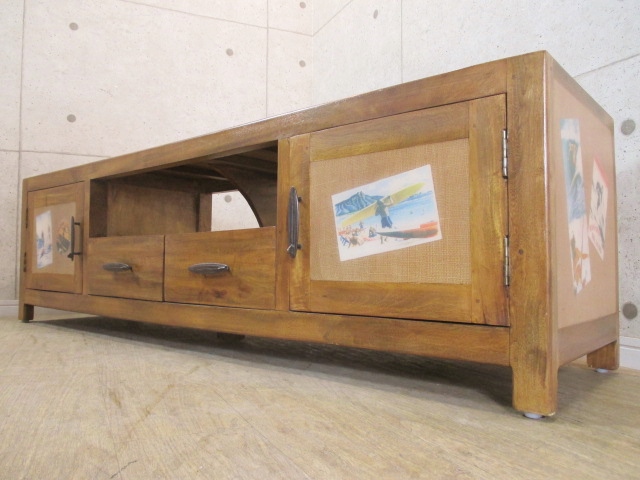 X2341 ★状態良好★ ドッカーサーフ DOCKER SURF TVボード ラージ 飾り棚 廃盤モデル