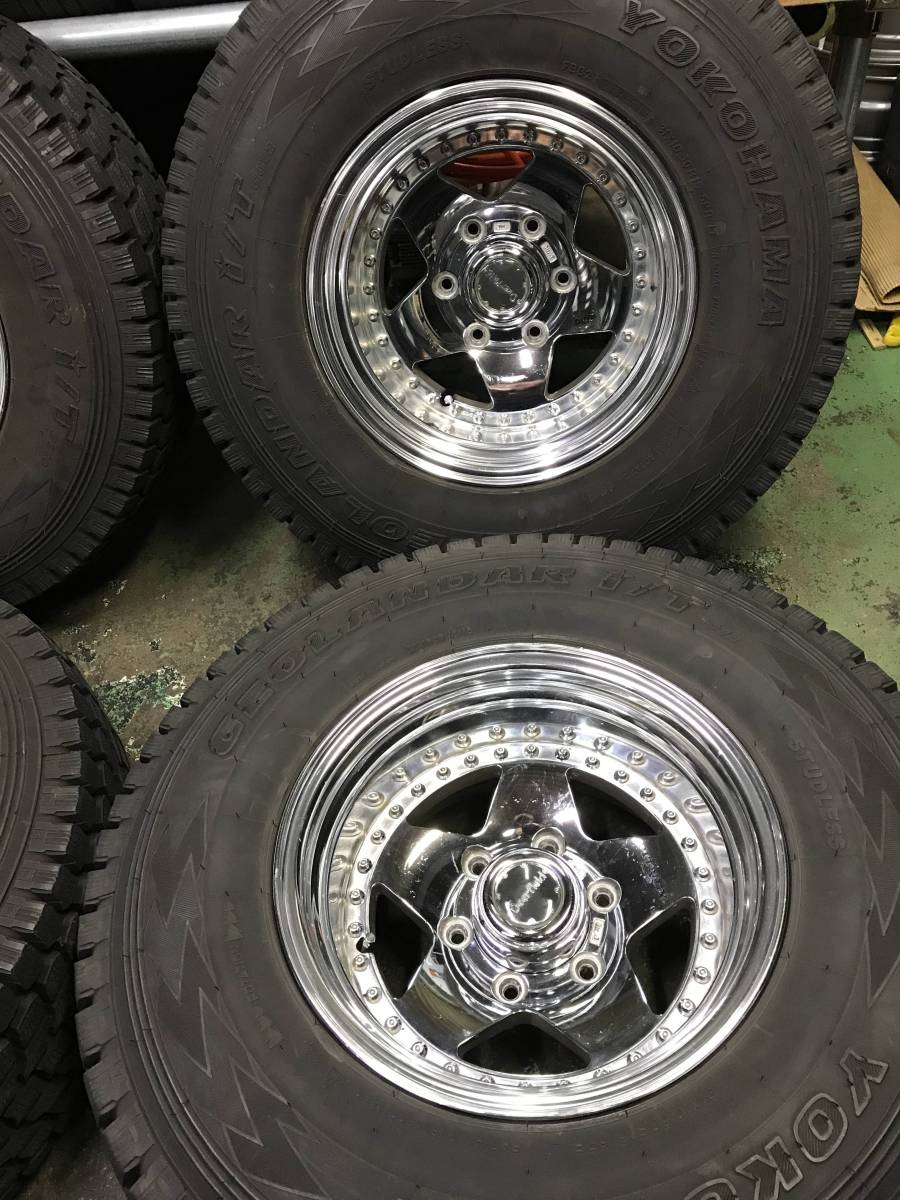 極深リム』31×10.50 R15 スタッドレスタイヤセット！ 31×10.50r15 