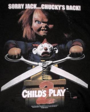 ☆チャイルド プレイ 2 チャッキー パーカ Jack-L， 正規品 child's