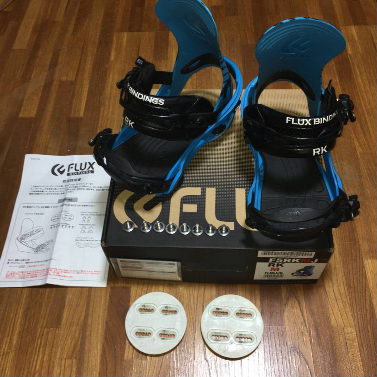 フラックス FLUX ビンディング RK スノーボード 未使用 14⁄15 Mサイズ 