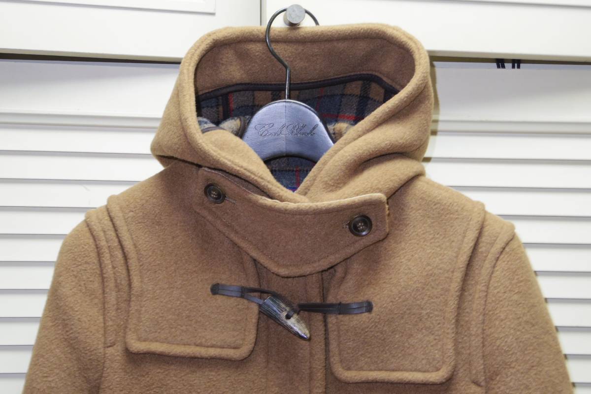 美品! 英国製 LONDON Tradition ダッフルコート Size UP 8 ロンドントラディション 美品 極美品!! 英国製 XL相当 ロンドントラディション  紳士の遊び心