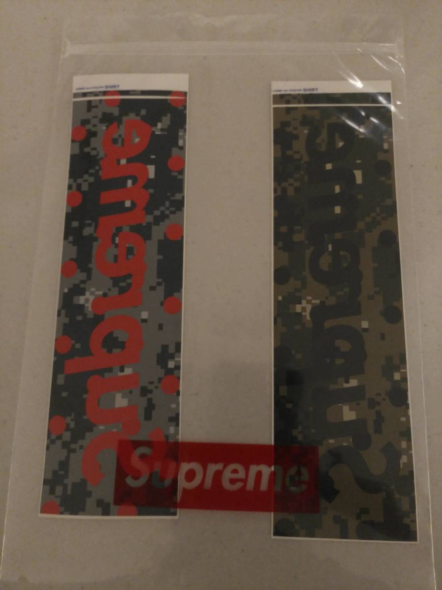 Supreme COMME des GARONS コムデギャルソン ギャルソン ステッカー