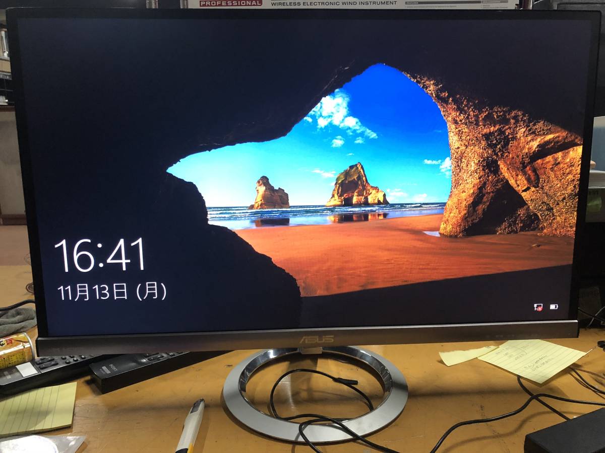 ASUS　ゲーミングモニター　ジャンクモニター ASUS 27インチ ゲーミングモニター VG27AQ ジャンク : - モニターの