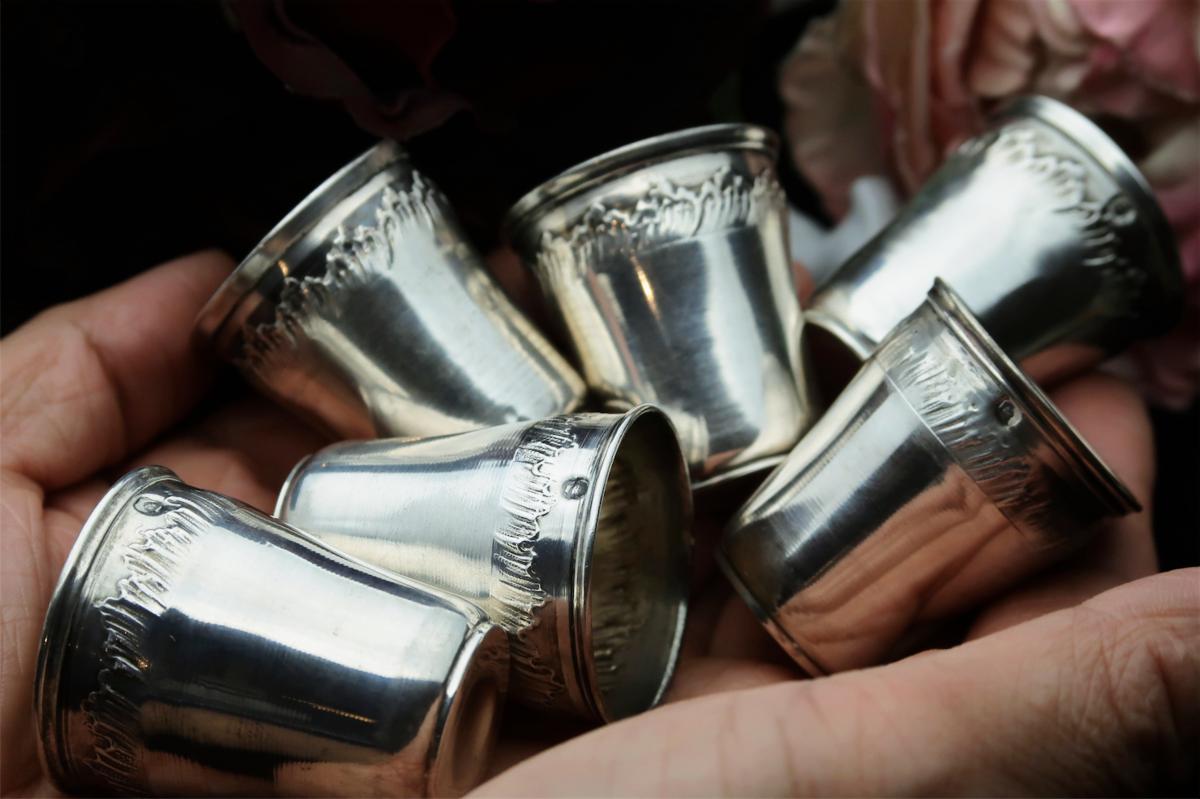 950 SILVER 純銀無垢 仏蘭西フレンチ西洋骨董アンティーク リキュール