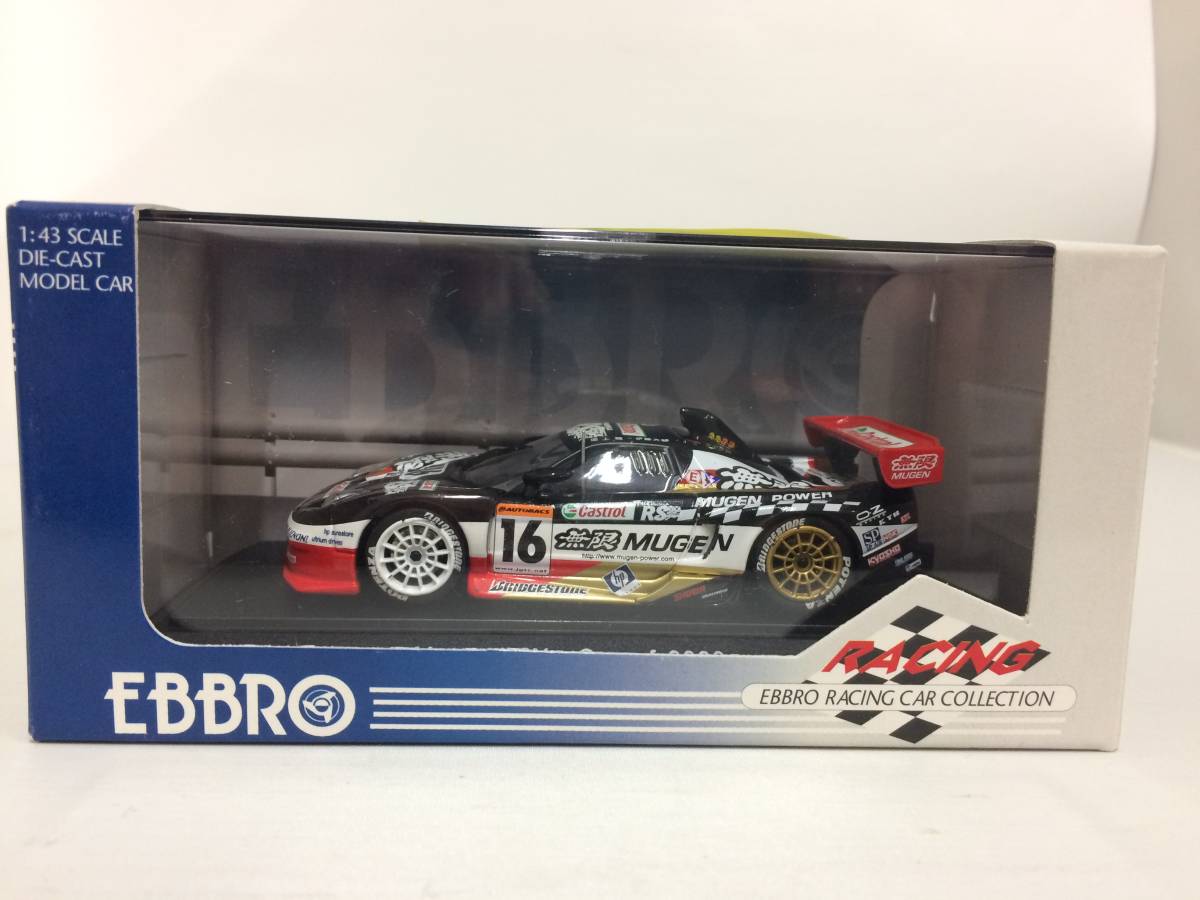 EBBRO MUGEN NSX 2002 JGTC 1/43 k*1様 EBBRO 1/43 MUGEN NSX