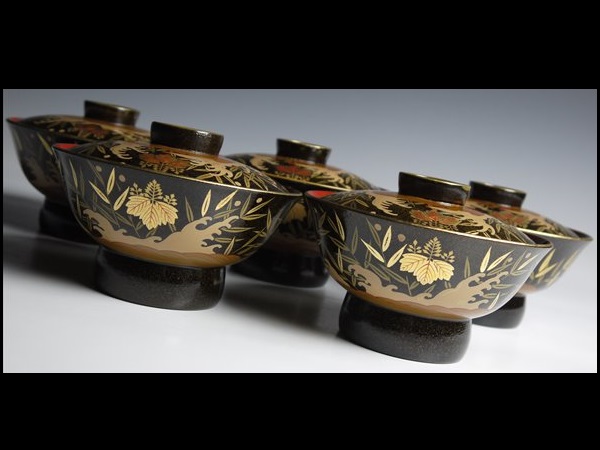 輪島塗 ⁄ 真塗皿25枚 豪華桐蒔絵 輪島塗漆器の工房直販 |