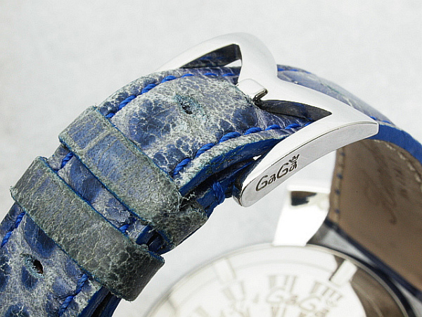 ☆清水屋1円Start☆ガガミラノ スリム 46mm 5084.03 クオーツ
