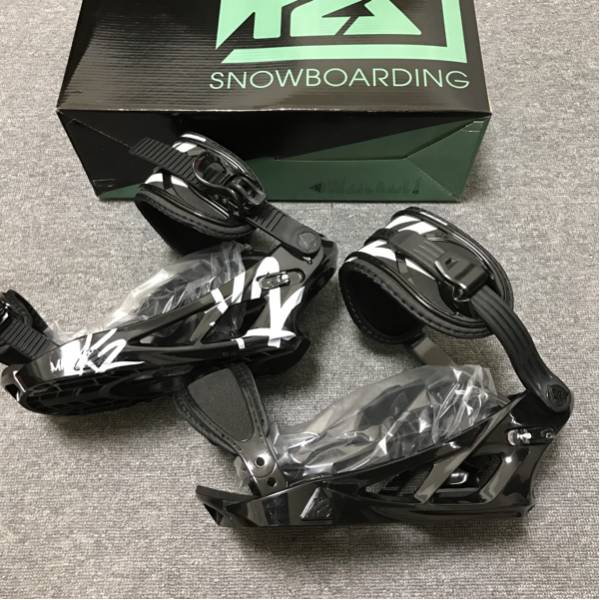 有名ブランド K2 スノーボードビンディング THERMO BLACK