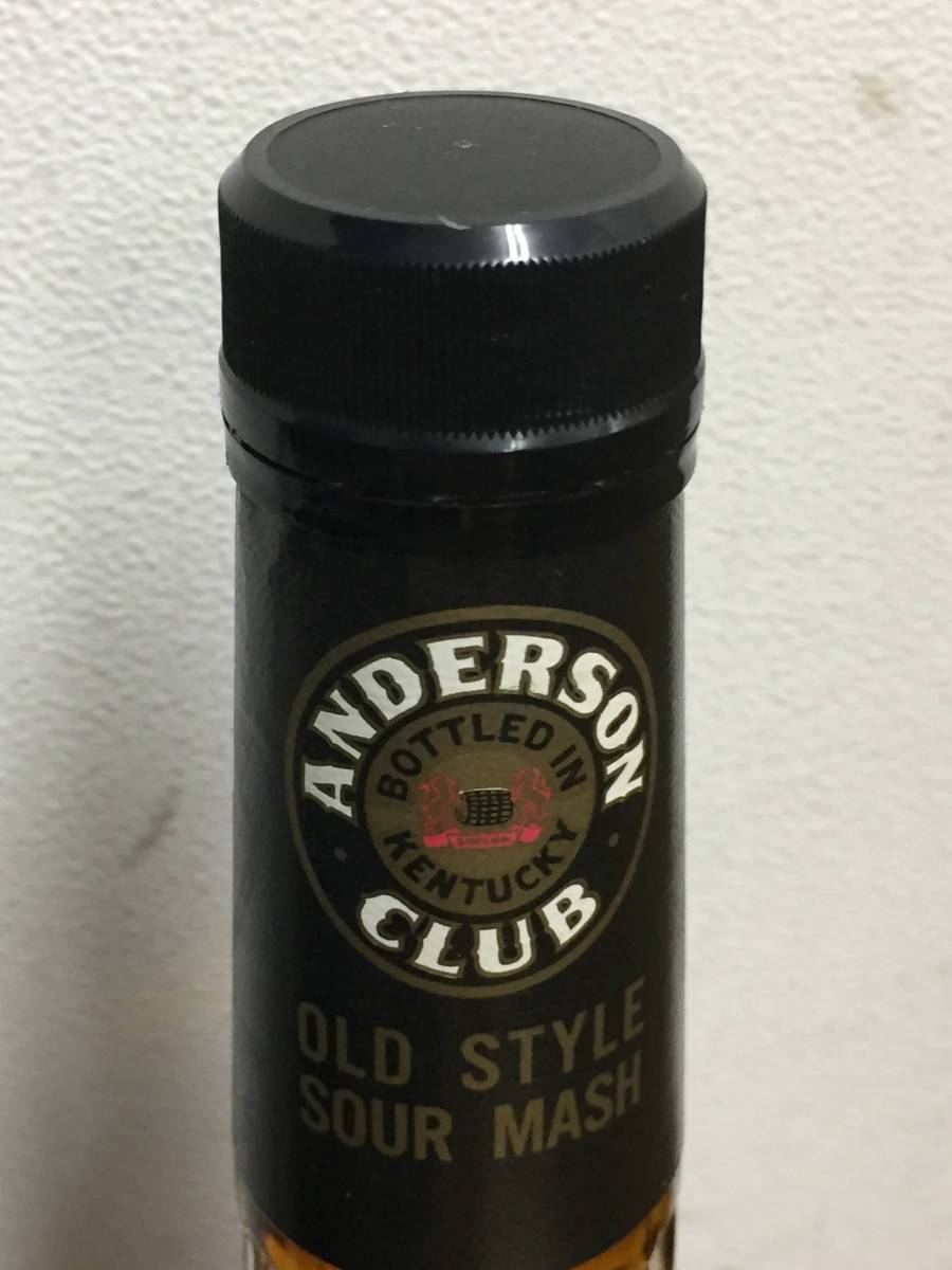 15年 CLUB 750ml アンダーソンクラブ ANDERSON 未開栓 アンダーソン