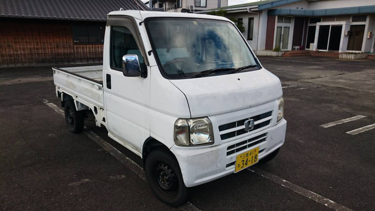 ジャンク！アクティトラック☆HA7☆車検あり☆4WD☆5速MT☆191000