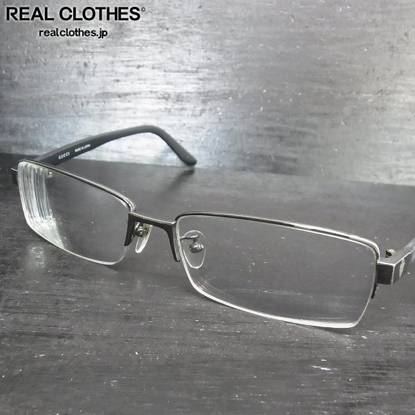 GUCCI/グッチ ハーフリム 度入り 眼鏡/メガネフレーム GG-9653J /UP6 