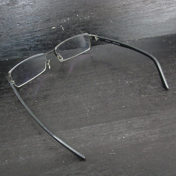 GUCCI/グッチ ハーフリム 度入り 眼鏡/メガネフレーム GG-9653J /UP6 
