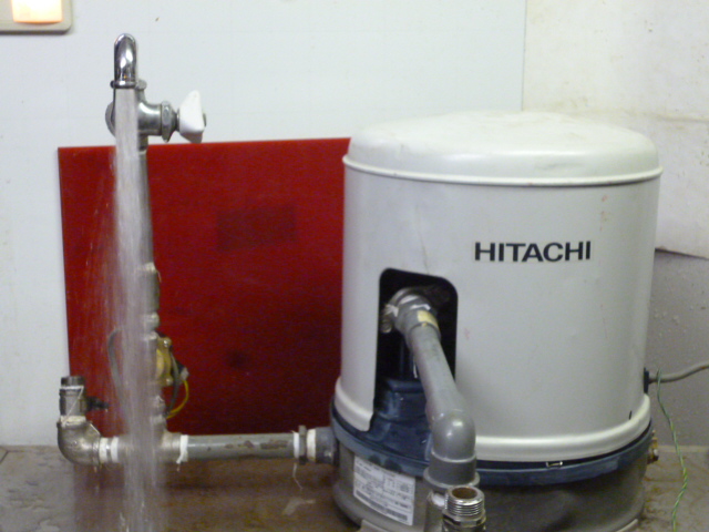 日立 HITACHI - Yahoo!オークション 浅井戸自動井戸ポンプWT-P125W 単 