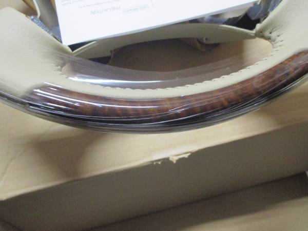 ☆ E51 エルグランド 純正ウッドハンドル ベージュ×茶木目 艶有