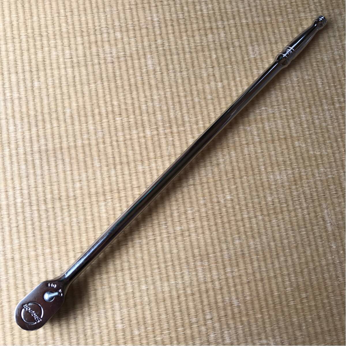 スナップオン3/8スタンダードロングラチェットFLL80 新品未使用品