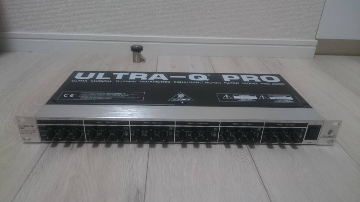 ベリンガー 5バンド パラメトリックイコライザー
