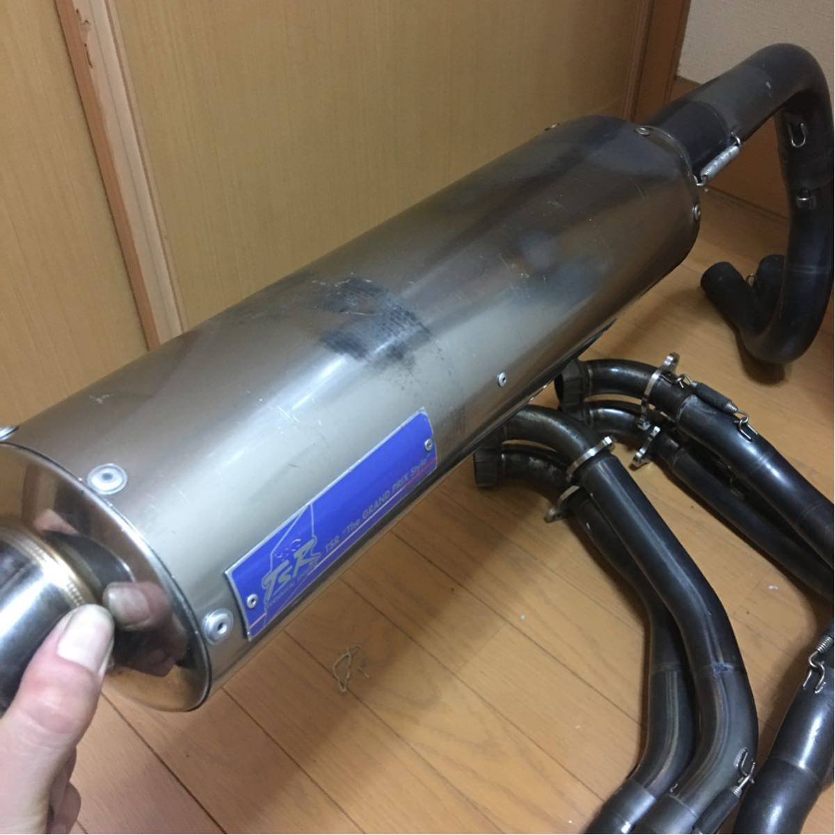 sc57 cbr1000rr 希少TSRチタンフルエキサイド出しマフラー -cbr1000rr 