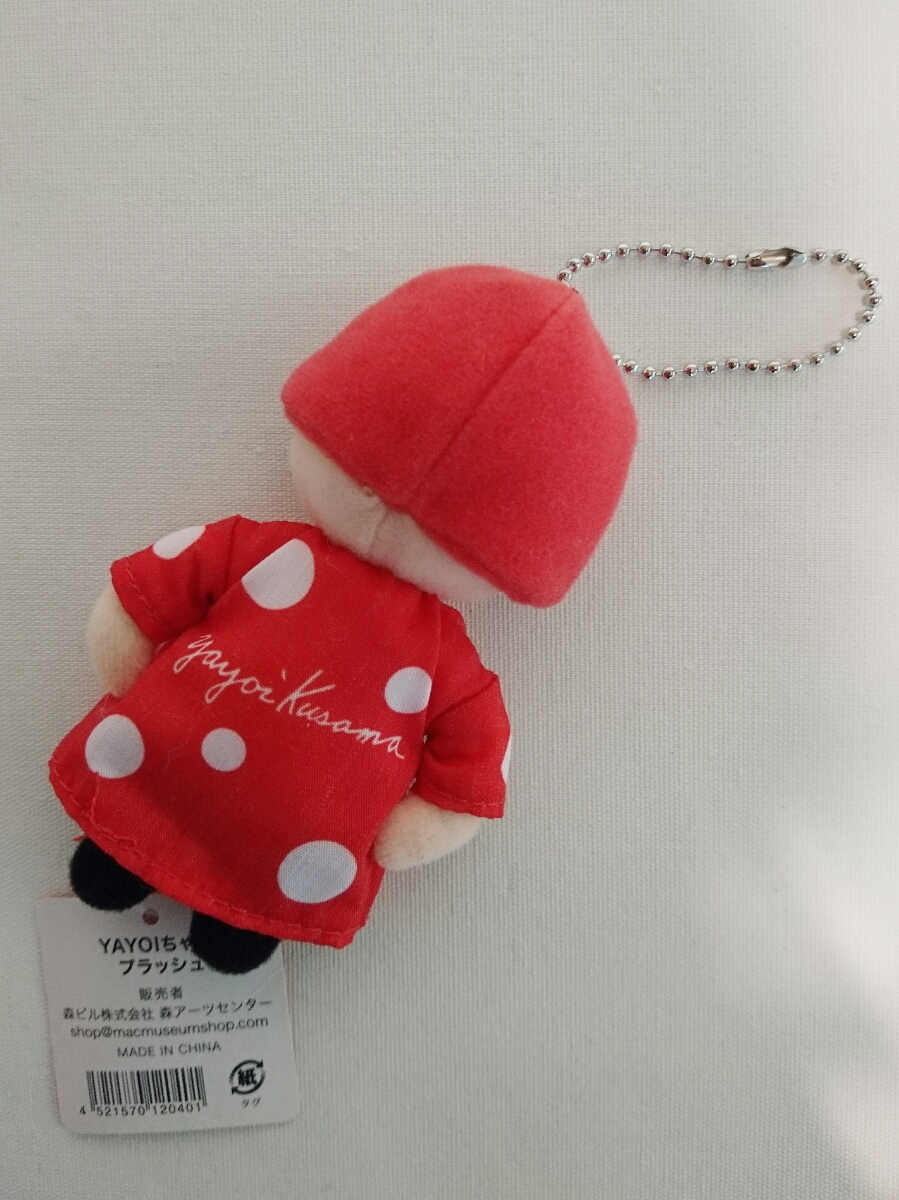 YAYOIちゃん マスコット 草間彌生未使用♪ 新品草間彌生 2018 YAYOI